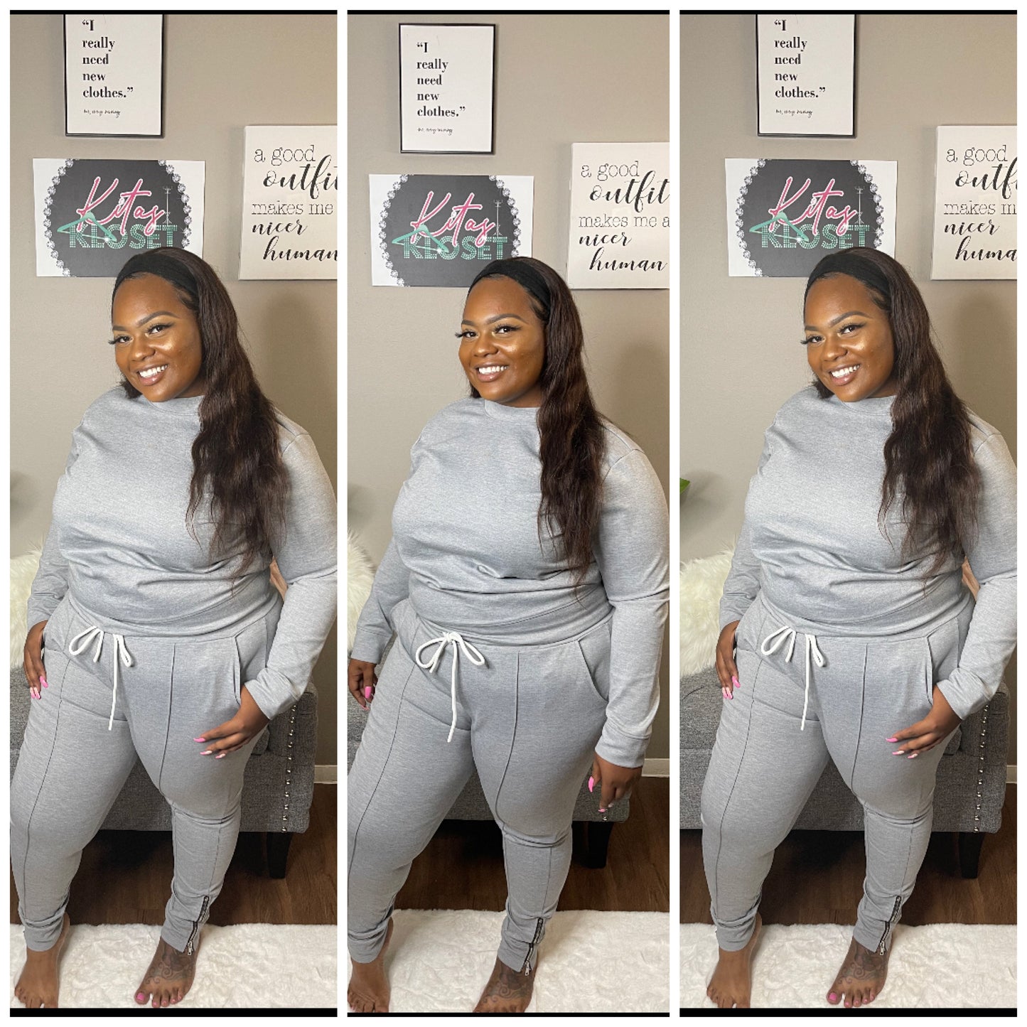 Og jogger set (grey)