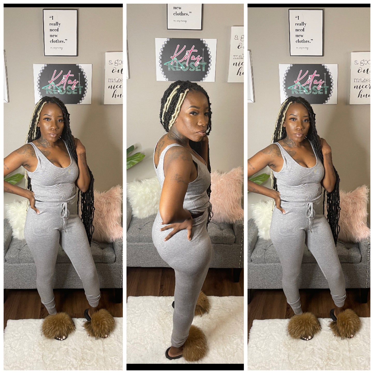 Lounge around jogger set